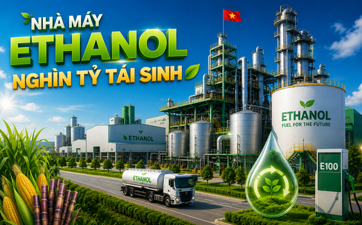 Hồi sinh loạt nhà máy ethanol nghìn tỷ, có dự án từng 'đắp chiếu' hơn 10 năm: Kỳ vọng đáp ứng 50% nhu cầu xăng E10