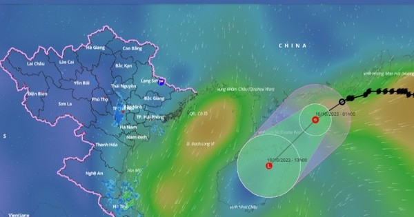 Bão số 4 suy yếu thành áp thấp nhiệt đới