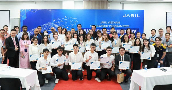 Công ty TNHH Jabil Việt Nam trao 20 suất học bổng tại TPHCM