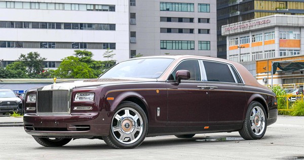 RollsRoyce Phantom Lửa Thiêng giảm gần 12 tỷ đồng trong đợt đấu giá thứ 7   Báo Đấu thầu