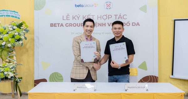 Từ phòng kho 6m2, doanh nghiệp đồ da giúp hàng chục người thay đổi cuộc đời chính thức ký kết hợp tác với Shark Minh Beta