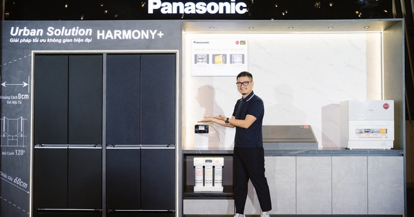 Tủ lạnh Harmony + Edition của Panasonic: Thiết kế âm tường, nhiều công nghệ mới, phù hợp phong cách sống tối giản của Gen Z