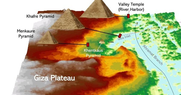 Vệ tinh tiết lộ bí ẩn lớn về cách xây dựng kim tự tháp Ai Cập