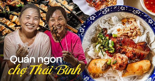 Ẩm thực trong chợ: Quán bún thịt nướng kẹp que tre biến tấu 3 miền tuổi đời gần 70 năm, từ dân văn phòng đến khách nước ngoài đều mê đắm