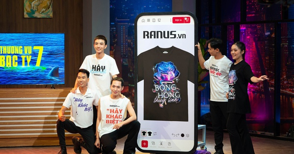 "Ở đâu rẻ nhất, bên em rẻ hơn 30%": Startup bán áo thun để khách tự thiết kế, in và giao luôn trong ngày khiến Shark Bình và Shark Minh tranh deal
