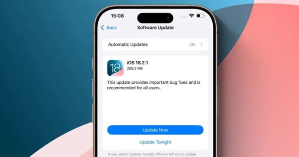 iOS 18.2.1 vẫn chưa khắc phục hết lỗi trên iPhone