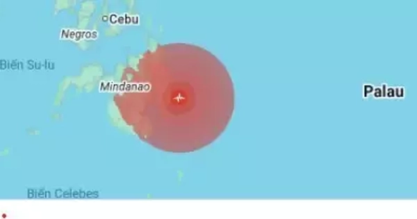 Động đất mạnh ở Philippines, nguy cơ xuất hiện sóng thần