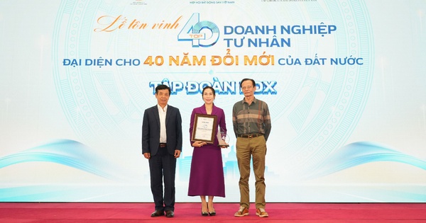 Tôn vinh 40 doanh nghiệp dân tộc đại diện 40 năm đổi mới