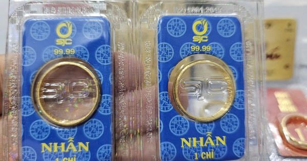 Sáng 16-10, giá vàng nhẫn trơn tăng cao, vượt 1...