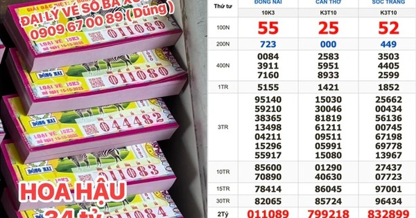 Người đàn ông mua nguyên cây vé số để đi tặng, không ngờ trúng độc đắc: Tổng giải thưởng gây choáng