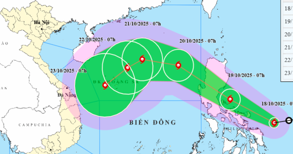 Bão Fengshen "Thần gió" hình thành giật cấp 10, mạnh thêm khi vào Biển Đông
