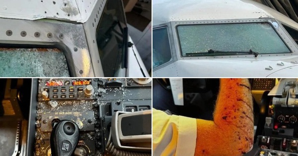 Máy bay Mỹ vỡ kính buồng lái ở độ cao gần 11.000 m vì vật thể không xác định