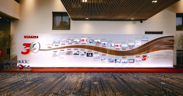 Từ chiếc xe đầu tiên đến 129.000 sản phẩm: Hành trình 30 năm đáng nhớ của ISUZU Việt Nam