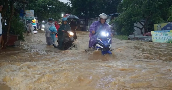 Ba tỉnh miền Trung hứng mưa trên 400mm chỉ tron...