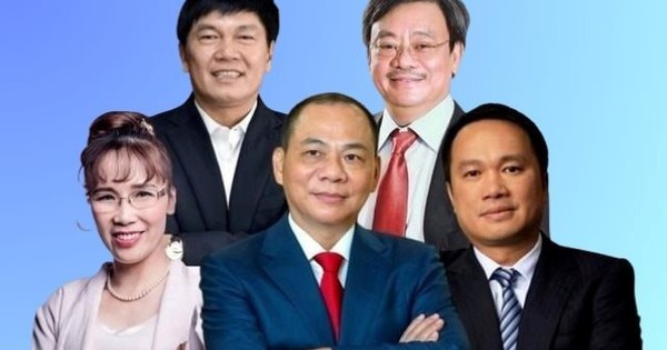 Vợ tỷ phú Phạm Nhật Vượng lọt Top 5 người giàu nhất, tiến sát bà Phương Thảo, Chủ tịch TCBS Nguyễn Xuân Minh lọt top 30