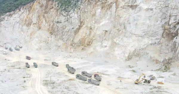 9 năm khai thác trái phép hơn 4,4 triệu tấn đá vôi, doanh nghiệp bị phạt 80 triệu đồng