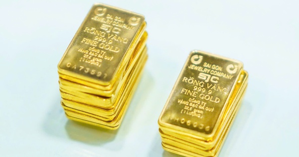 Bộ Tài chính đã trình quy định đánh thuế thu nhập 0,1% khi bán vàng miếng