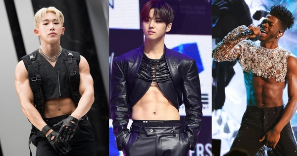 Vì sao ngày càng nhiều đàn ông thích "khoe eo" bằng những chiếc áo crop-top?