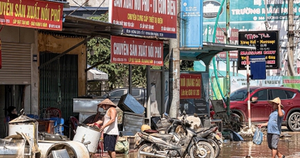 Hình ảnh Thái Nguyên tan hoang sau lũ lịch sử
