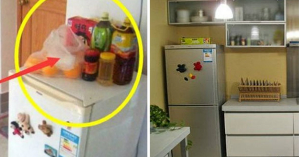 3 thứ tuyệt đối KHÔNG đặt trên nóc tủ lạnh!