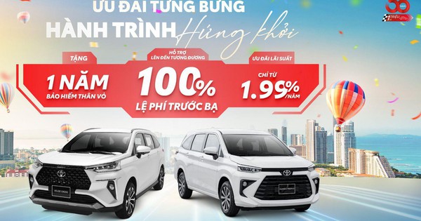 Veloz Cross chiếm ưu thế với khuyến mại đến 100% thuế trước bạ và 1 năm bảo hiểm trong tháng 11