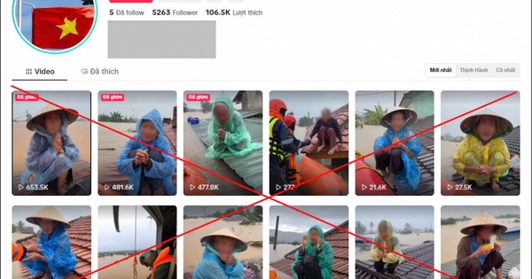 Dùng AI giả mạo clip người dân miền Trung khóc kêu cứu thương tâm trên nóc nhà: Quá phẫn nộ!