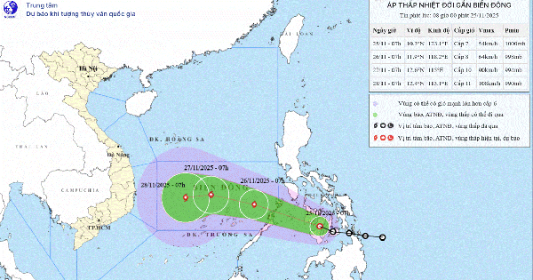 Hai kịch bản của bão số 15