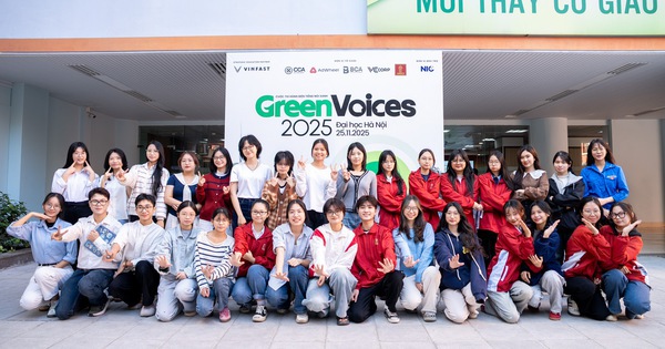 Green Voices tiếp nối hành trình xanh tại Đại học Hà Nội, tiếp tục tìm ra gương mặt sáng giá cho vòng Chung kết