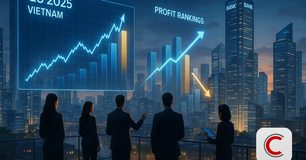 Biến động lớn trên bảng xếp hạng lợi nhuận ngân...