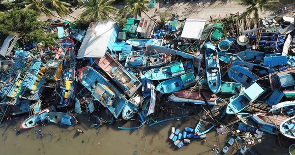 Trắng tay sau bão Kalmaegi