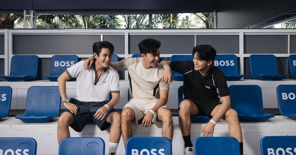 Bộ ba nam thần "Mưa Đỏ" khuấy đảo sân pickleball