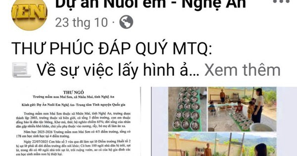Dự án thiện nguyện “Nuôi em ở Nghệ An” bị tố không minh bạch?