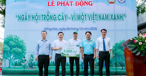 Thúc đẩy phát triển bền vững, bảo vệ môi trường, Schneider Electric góp 1.200 cây giống cho một phường ở TP.HCM