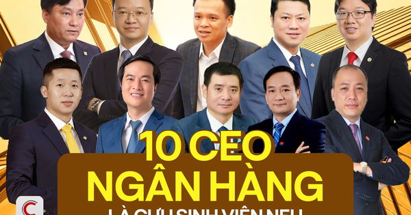 Lò đào tạo CEO: 10 Tổng giám đốc nhà băng Việt là cựu sinh viên NEU, tất cả CEO Vietcombank, VietinBank, BIDV, AgriBank đều học trường này