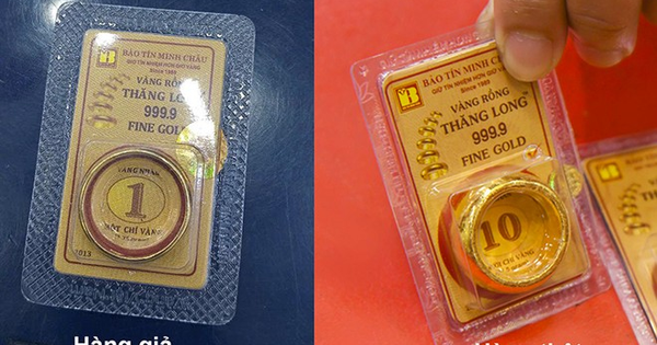 Khách hàng Bắc Ninh mua 1 vỉ vàng giả nhãn Bảo Tín Minh Châu: Nhận biết bằng sờ tay, mắt nhìn được không?