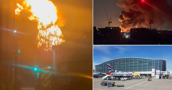 Sốc: Sân bay lớn nhất London đóng cửa hoàn toàn cả ngày vì hỏa hoạn, các chuyến bay trên toàn thế giới rơi vào cảnh hỗn loạn