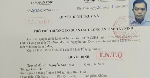 Công an tỉnh Tây Ninh truy nã 3 đối tượng đặc biệt nguy hiểm