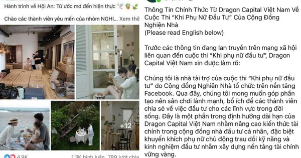 Dragon Capital Việt Nam chính thức lên tiếng về bài đăng “Căn nhà Hội An” gây xôn xao trong group Nghiện Nhà