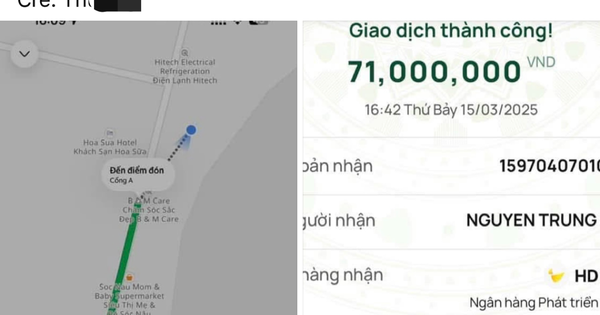 Vụ chuyển tiền Grab từ 71.000 đồng thành 71 triệu đồng: Nữ hành khách đã nhận lại đủ tiền