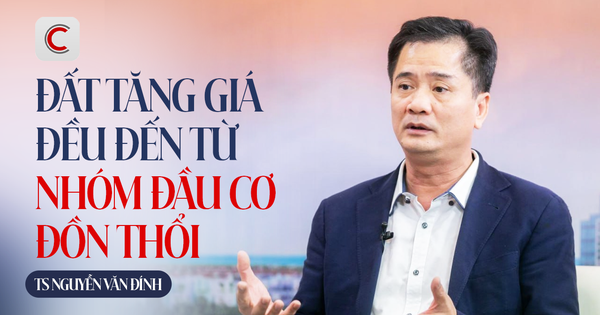 TS Nguyễn Văn Đính: Đất tăng giá đều đến từ nhóm đầu cơ đồn thổi