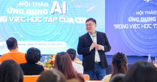 Ông Hoàng Nam Tiến báo động: Học sinh dùng AI giải bài tập, tương lai làm nô lệ