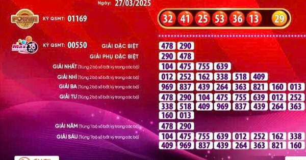 Vé số Vietlott “nổ” giải Jackpot 1 hơn 186 tỉ đồng