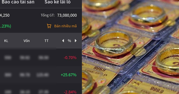 Cùng số tiền đầu tư, tôi mua cổ phiếu lãi 11%, bố tôi âm thầm mua vàng nhẫn lãi gấp 4 lần tôi chỉ trong 6 tháng!