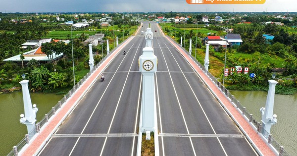 Toàn cảnh tuyến đường vành đai hơn 3.000 tỷ có 5 cây cầu, vượt tiến độ 2 năm