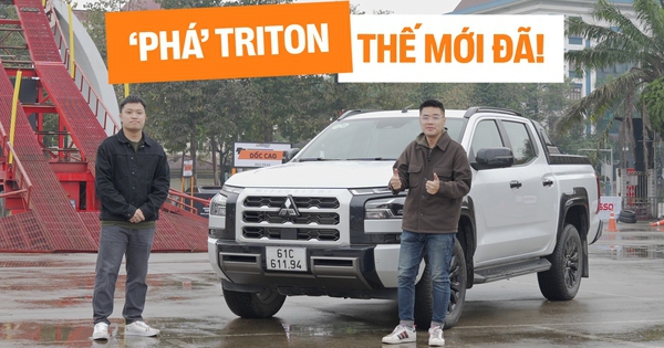 Chạy 300km bằng Mitsubishi Triton 2025 vào Nghệ An để "tra tấn": Leo dốc rồi thả phanh từ độ cao 8m và loạt bài ‘vắt sức’ bán tải Nhật Bản