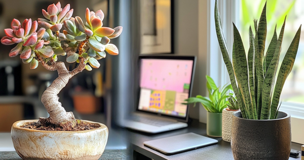Đặt cây gì ở bàn làm việc để thăng tiến, tiền bạc dồi dào?