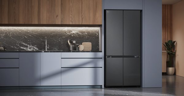 Tủ lạnh French Door 2025 của LG có thêm màu đen nhám: Dung tích lên tới 398 lít, nhiều công nghệ mới, dễ sử dụng