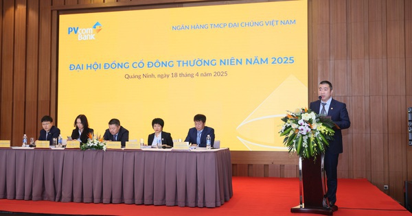 ĐHĐCĐ PVcomBank: Năm 2024 hoàn thành vượt các chỉ tiêu kinh doanh, mục tiêu 2025 chuyển đổi số mạnh mẽ và toàn diện