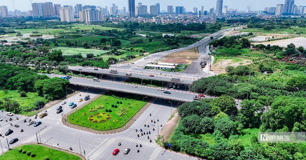 Xôn xao loạt dự án bất động sản bám trục đường 6 làn xe nối 2 quận trọng điểm khu Tây Hà Nội sắp thông xe