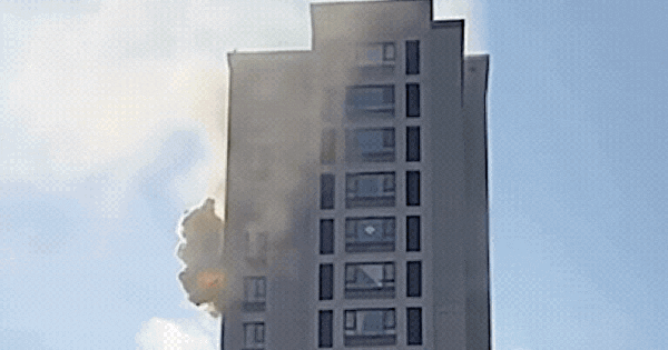 Nổ lớn tại chung cư cao tầng, cửa sổ và bê tông bị thổi bay: Nguyên nhân rất đáng cảnh báo